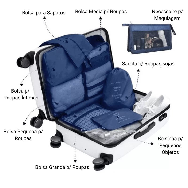ICESPHERIC Multidimensional Travel Organizer Bags